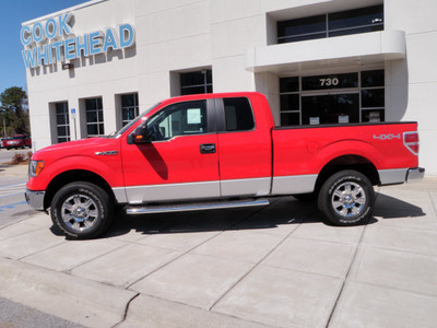 ford f 150 2011 red xlt flex fuel 8 cylinders 4 wheel drive automatic with overdrive 32401