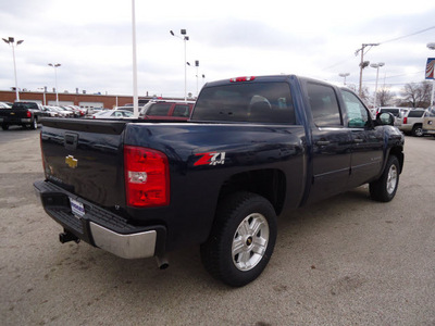 chevrolet silverado 1500 2011 blue lt flex fuel 8 cylinders 4 wheel drive 5 speed with overdrive 60007