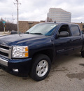 chevrolet silverado 1500 2011 blue lt flex fuel 8 cylinders 4 wheel drive 5 speed with overdrive 60007