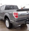 ford f 150 2011 gray platinum gasoline 8 cylinders 4 wheel drive shiftable automatic 46168