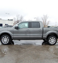 ford f 150 2011 gray platinum gasoline 8 cylinders 4 wheel drive shiftable automatic 46168