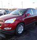 chevrolet traverse 2011 red lt gasoline 6 cylinders all whee drive automatic 60007