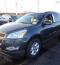 chevrolet traverse 2011 gray ls gasoline 6 cylinders front wheel drive automatic 60007