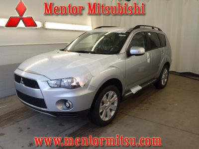 mitsubishi outlander 2011 silver suv gasoline 4 cylinders front wheel drive automatic 44060