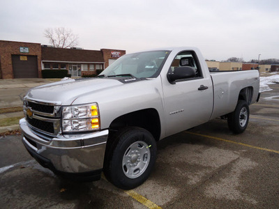chevrolet silverado 2500hd 2011 gray work truck gasoline 8 cylinders 4 wheel drive 5 speed with overdrive 60007