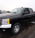 chevrolet silverado 1500 2011 black lt flex fuel 8 cylinders 4 wheel drive 5 speed with overdrive 60007