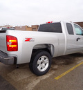 chevrolet silverado 1500 2011 silver lt flex fuel 8 cylinders 4 wheel drive 5 speed with overdrive 60007