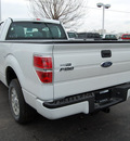 ford f 150 2011 white pickup truck flex fuel 6 cylinders 2 wheel drive 6 speed automatic 46168