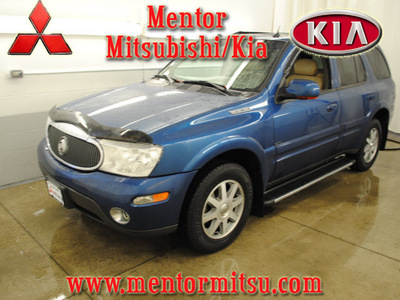 buick rainier 2005 blue suv cxl gasoline 6 cylinders all whee drive automatic 44060