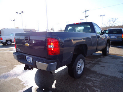 chevrolet silverado 2500hd 2011 blue work truck gasoline 8 cylinders 2 wheel drive 5 speed with overdrive 60007