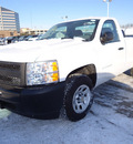 chevrolet silverado 1500 2011 white work truck gasoline 6 cylinders 2 wheel drive automatic 60007