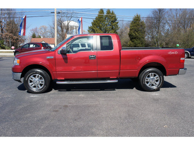 ford f 150 2007 red lariat flex fuel 8 cylinders 4 wheel drive not specified 28677