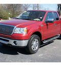 ford f 150 2007 red lariat flex fuel 8 cylinders 4 wheel drive not specified 28677