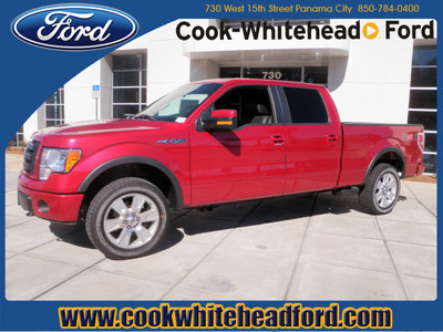 ford f 150 2010 dk  red fx4 flex fuel 8 cylinders 4 wheel drive automatic with overdrive 32401