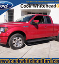 ford f 150 2011 red fx2 flex fuel 8 cylinders 2 wheel drive automatic with overdrive 32401