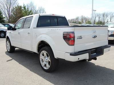 ford f 150 2011 white gasoline 8 cylinders 4 wheel drive shiftable automatic 46168