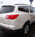 chevrolet traverse 2011 white lt gasoline 6 cylinders front wheel drive automatic 60007