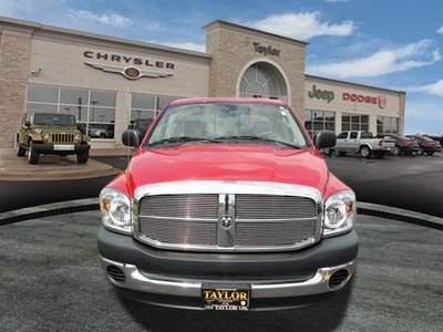 dodge ram pickup 1500 2008 red pickup truck sxt gasoline 8 cylinders rear wheel drive automatic 60915