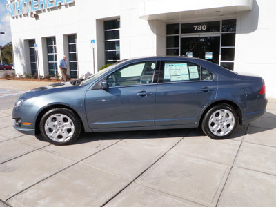 ford fusion 2011 blue sedan se gasoline 4 cylinders front wheel drive automatic 32401