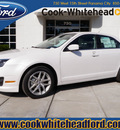 ford fusion 2011 white sedan sel gasoline 4 cylinders front wheel drive automatic 32401
