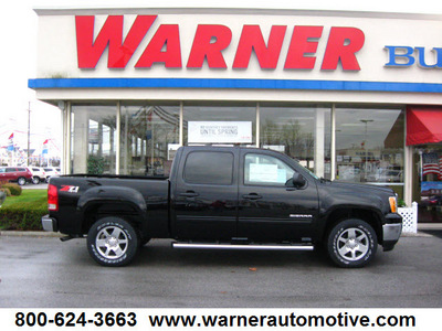 gmc sierra 1500 2011 black sle z71 flex fuel 8 cylinders 4 wheel drive automatic 45840