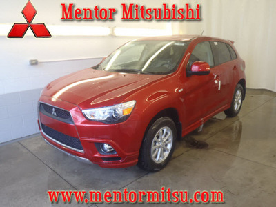 mitsubishi outlander 2011 dk  red se gasoline 4 cylinders all whee drive automatic 44060