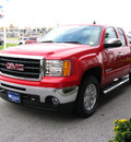 gmc sierra 1500 2011 red sle flex fuel 8 cylinders 4 wheel drive automatic 45840