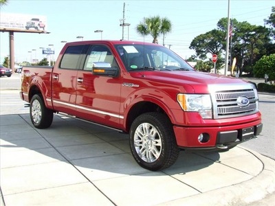 ford f 150 2010 red pickup truck platinum flex fuel 8 cylinders 4 wheel drive automatic 32401