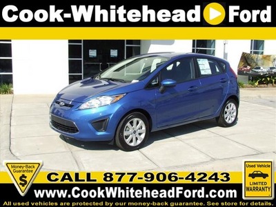 ford fiesta 2011 lt  blue hatchback se gasoline 4 cylinders front wheel drive automatic with overdrive 32401