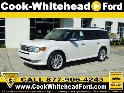 ford flex 2011 white wagon limited gasoline 6 cylinders front wheel drive automatic 32401