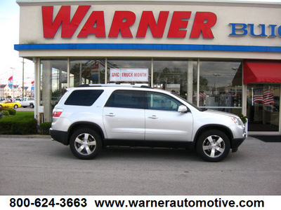 gmc acadia 2011 silver suv slt 1 gasoline 6 cylinders front wheel drive automatic 45840