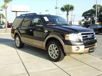 ford expedition 2011 black suv king ranch flex fuel 8 cylinders 2 wheel drive automatic 32401