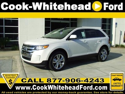 ford edge 2011 white suv limited gasoline 6 cylinders front wheel drive automatic 32401