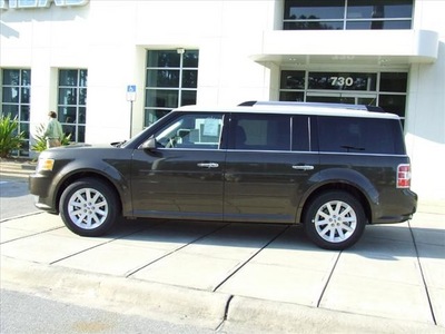 ford flex 2011 lt  brown suv sel gasoline 6 cylinders front wheel drive automatic 32401