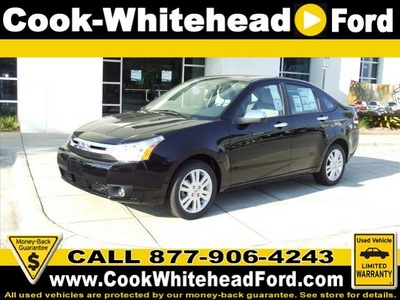 ford focus 2011 black sedan sel 4 cylinders front wheel drive automatic with overdrive 32401