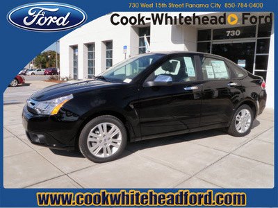 ford focus 2011 black sedan sel 4 cylinders front wheel drive automatic with overdrive 32401