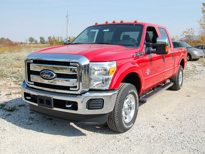 ford f 250 super duty 2011 red biodiesel 8 cylinders 4 wheel drive automatic with overdrive 46168