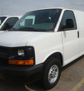 chevrolet express 3500 2011 white van flex fuel 8 cylinders rear wheel drive automatic 60007