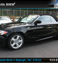 bmw 1 series 2011 black 135i gasoline 6 cylinders rear wheel drive automatic 27616