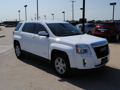 gmc terrain 2010 white suv sle gasoline 4 cylinders front wheel drive automatic 76087