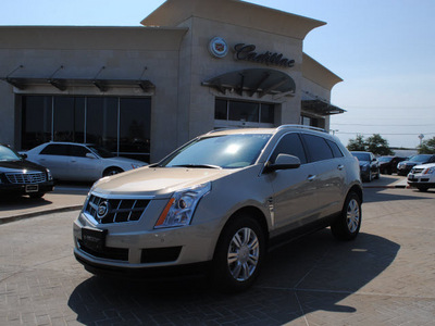 cadillac srx 2012 gold mist suv luxury collection flex fuel 6 cylinders front wheel drive automatic 76087