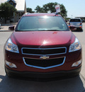 chevrolet traverse 2011 red lt gasoline 6 cylinders front wheel drive automatic 76087