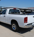 dodge ram pickup 1500 2003 white pickup truck gasoline 8 cylinders rear wheel drive automatic with overdrive 76087