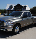 dodge ram pickup 3500 2008 gold pickup truck diesel 6 cylinders rear wheel drive automatic 76087