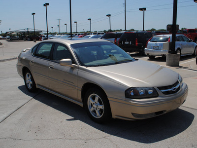 chevrolet impala 2004 gold sedan ls gasoline 6 cylinders front wheel drive automatic 76087