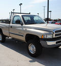 dodge ram pickup 2500 2002 gold pickup truck gasoline 8 cylinders 4 wheel drive automatic with overdrive 76087