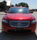 ford taurus 2010 red sedan sel gasoline 6 cylinders front wheel drive automatic 76087