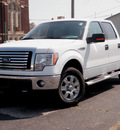 ford f 150 2011 white xlt 8 cylinders 4 wheel drive automatic 61832