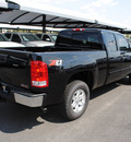 gmc sierra 1500 2011 onyx black sle flex fuel 8 cylinders 4 wheel drive automatic 76087