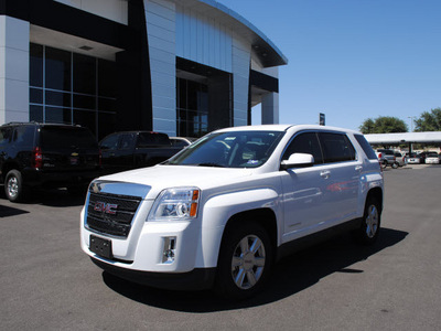 gmc terrain 2011 white suv sle 1 gasoline 4 cylinders front wheel drive automatic 76087